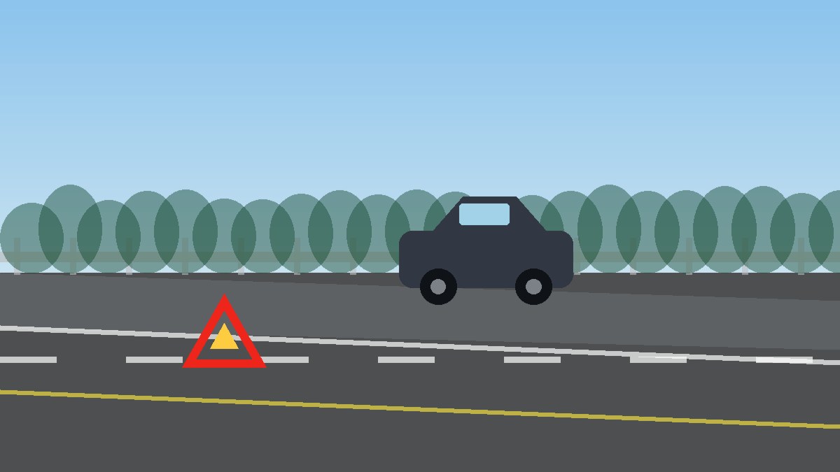 阿里道路故障安全等待现场图